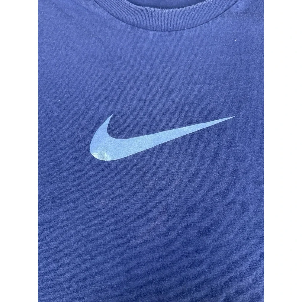 Vintage 90s Nike Center Swoosh‎ Short Sleeve T-Shirt size XL